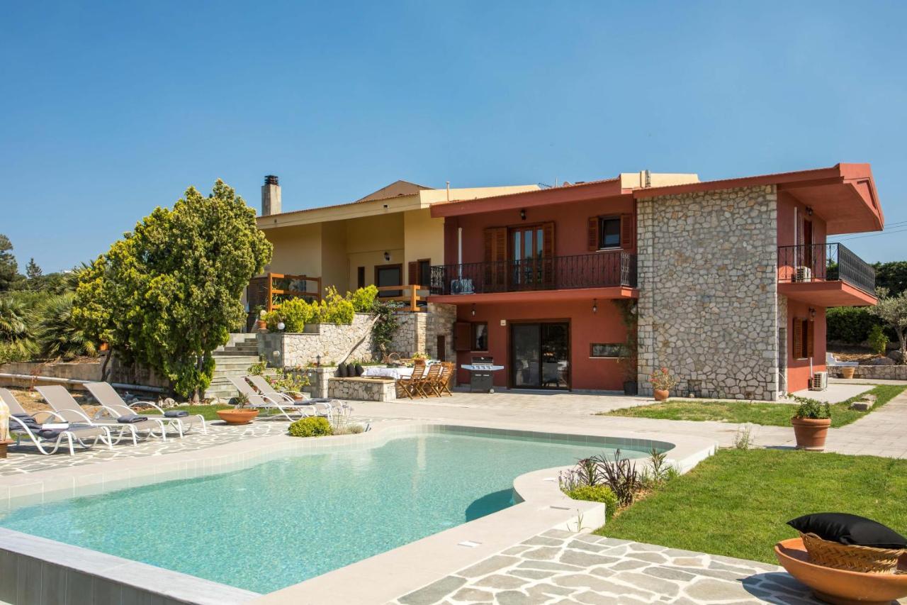 Emarmene Home With Private Pool Near Rhodes Town & Airport Koskinou  외부 사진